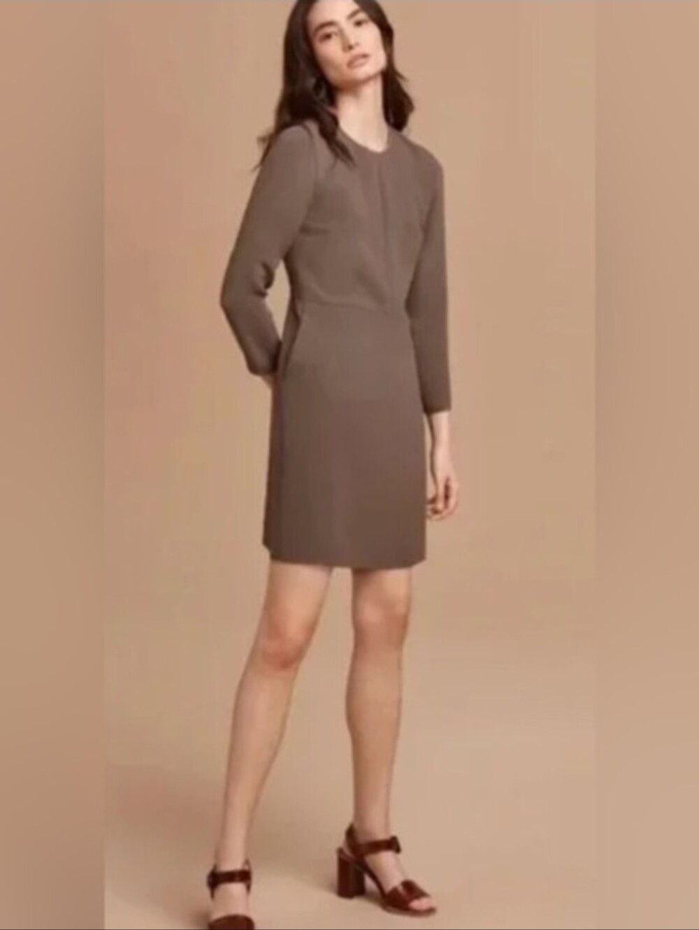 Wilfred Taupe Vilard dress